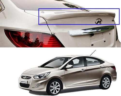 Spoiler Hyundai Accent 2012 - 2017 ( Tipo C/P )