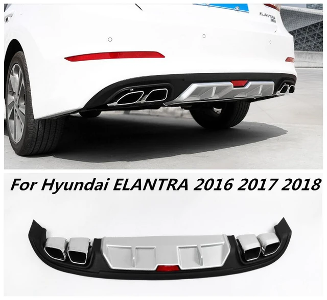 Difusor Hyundai Elantra 2016 - 2018 con reflector y Tip rectangulares