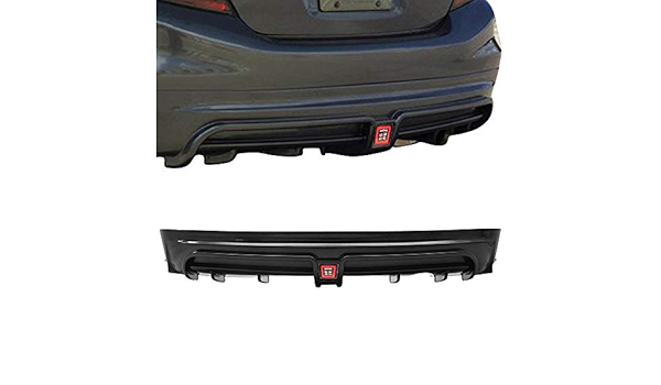 Lip Trasero  Mugen RR Honda Civic 2012 - 2015 - 4 Puertas