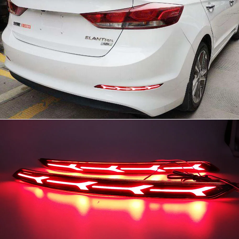 Luz Trasera Bumper Hyundai Elantra 2016 -2020