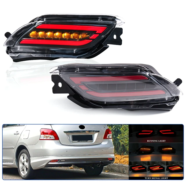 Luz Trasera Bumper Toyota  Yaris   (Vios) 08