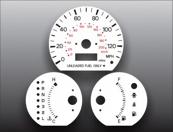 RELOJES DE TABLERO CARA GRIS - ESTILO EUROPEO REVERSE MITSUBISHI MIRAGE 97-98 AUTOMATICO