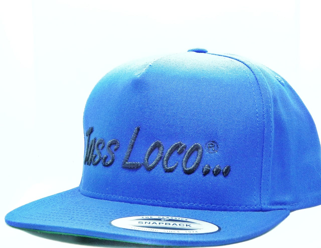 Snapback de Tela - Azul