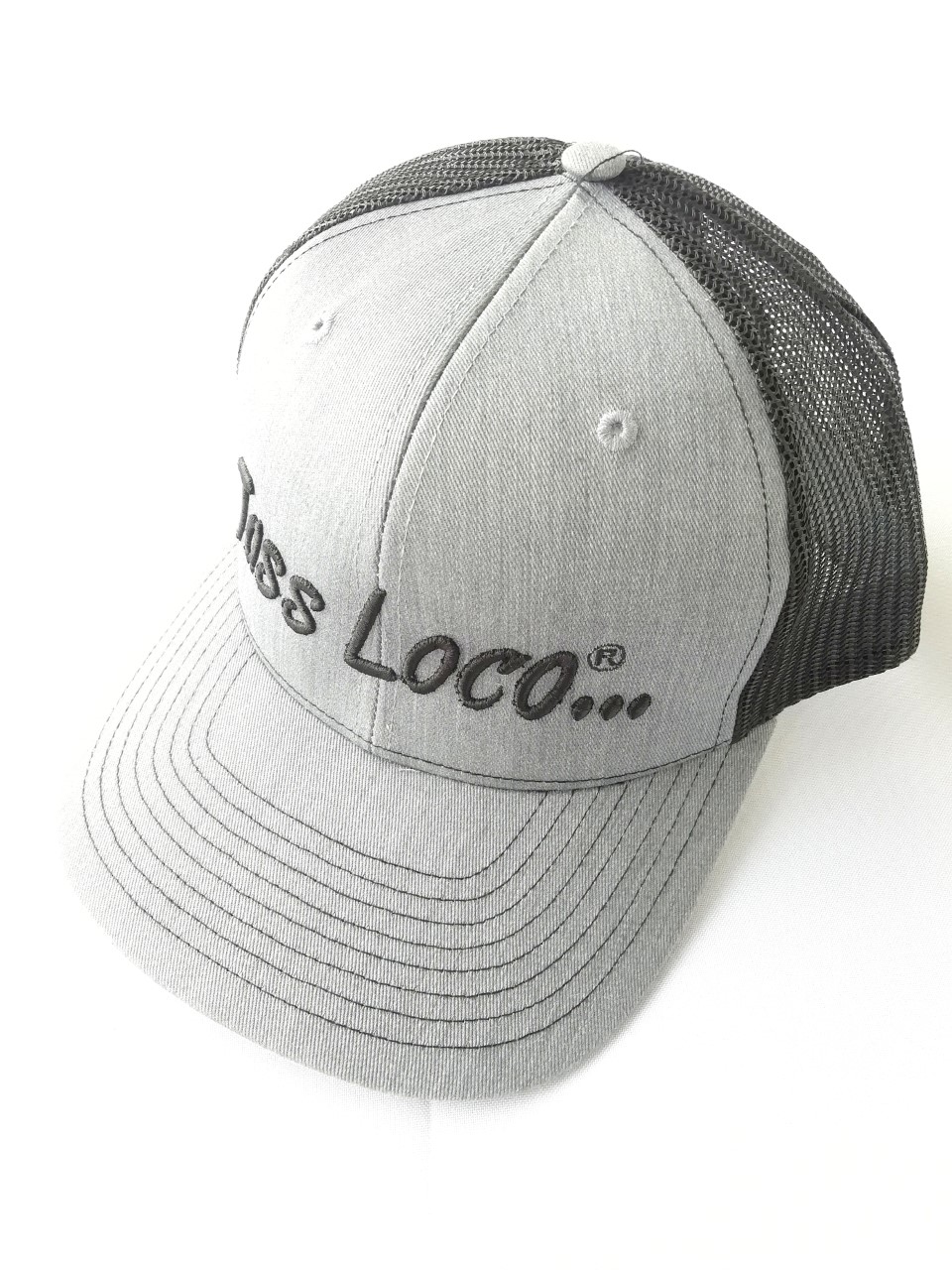 Gorra de Malla - Negro - Gris