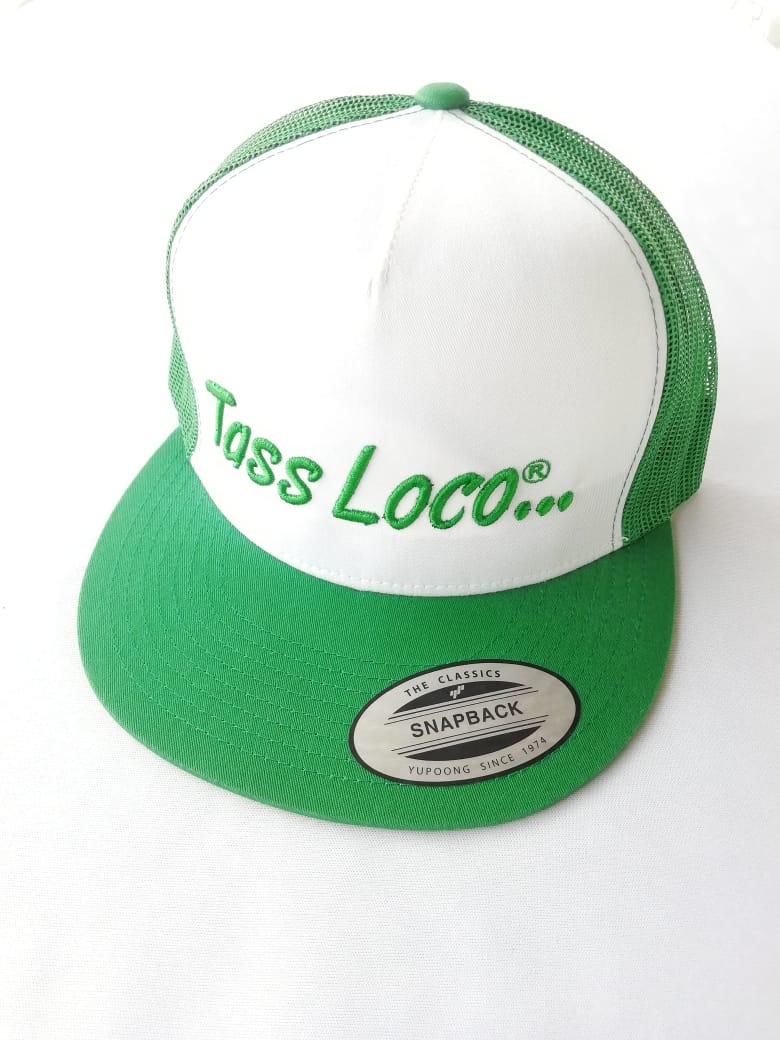 Snapback Malla Verde / Blanco
