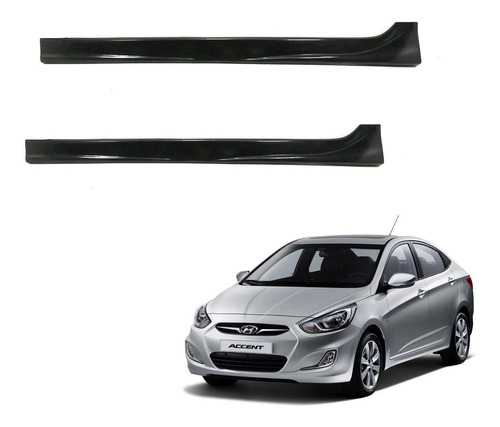 Side Skirts - Hyundai Accent  2011- 2017