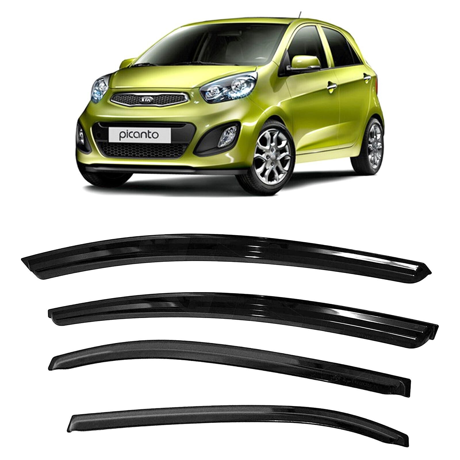 Viseras Kia Picanto 2011 - 2017