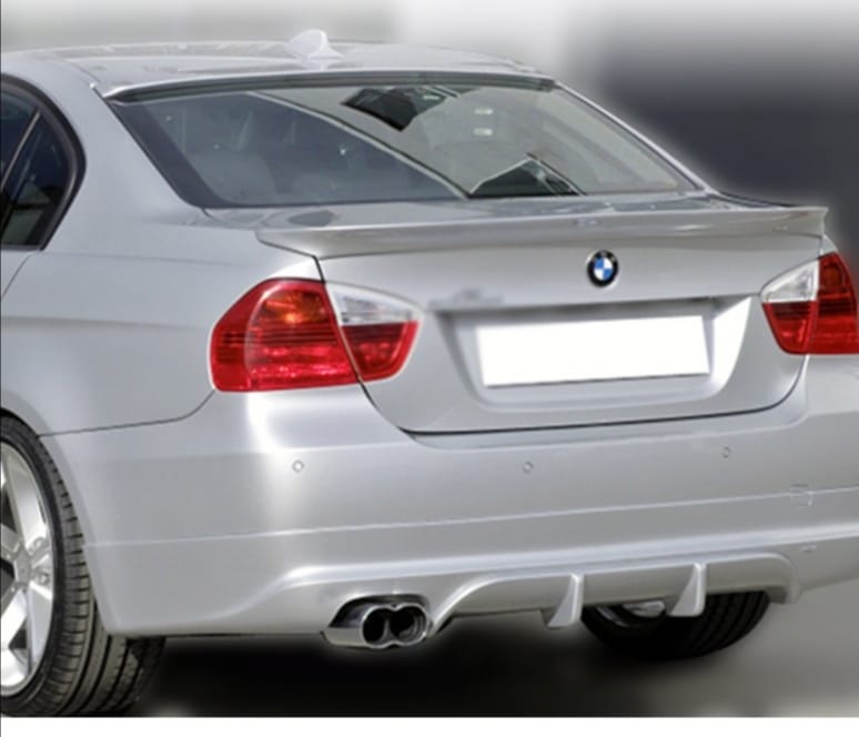 06-11 BMW Serie 3 E90 Sedán Estilo AC Alerón Trasero Alerón ABS