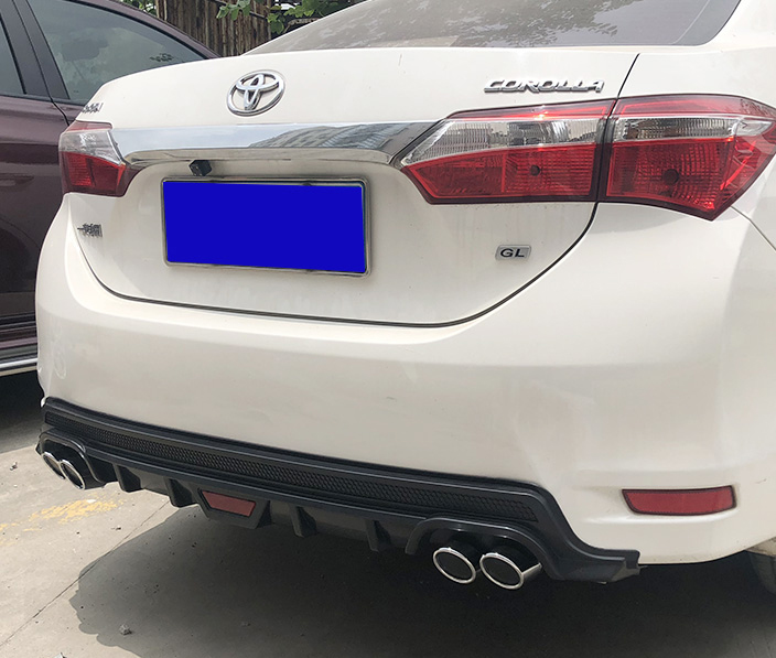 Difusor Trasero Toyota COROLLA - YARIS - MATRIX - 2014-2018