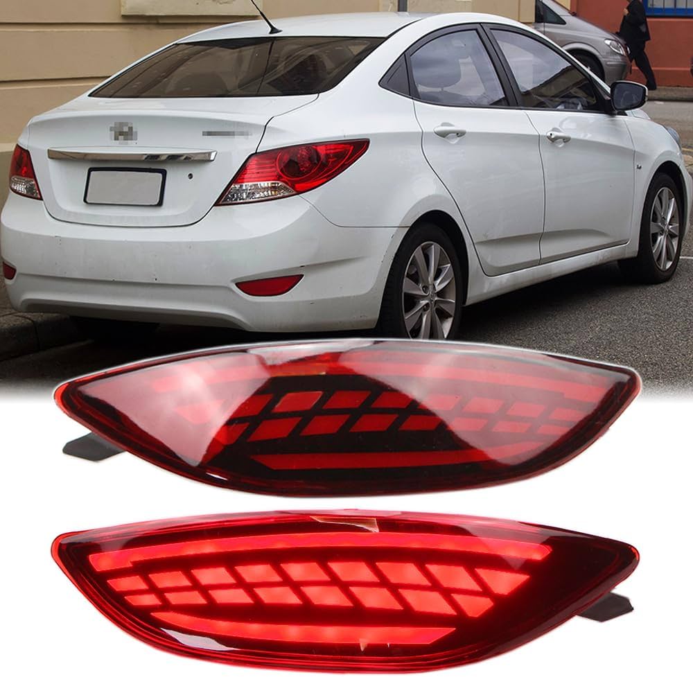 Luz Trasera Bumper Hyundai Accent Sedan 2012