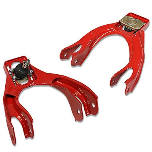 CAMBER KIT DELANTERO AJUSTABLE 94-01 INTEGRA DC2 92-95 CIVIC  ROJO