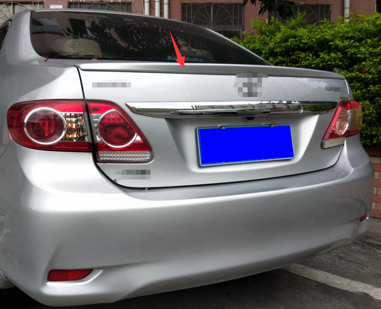 Spoiler Maletero Toyota Corolla- Cola de Pato bajo