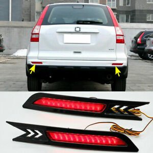 Honda CRV CR-V 2010-2011 LED Reflector Defensa Trasera