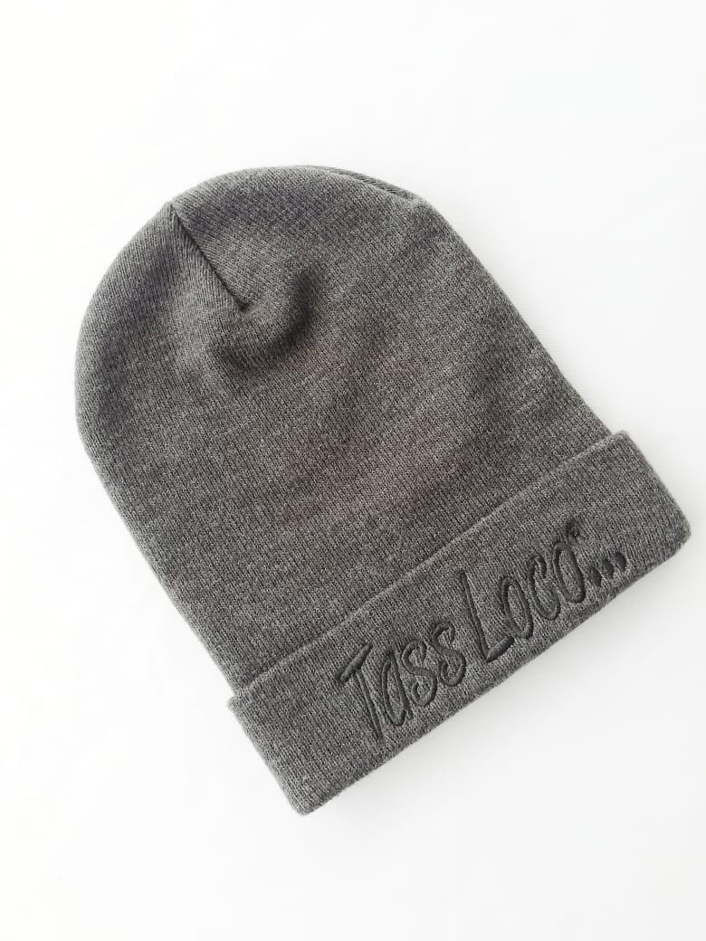 TL - Beanie - Gris / Logo Negro