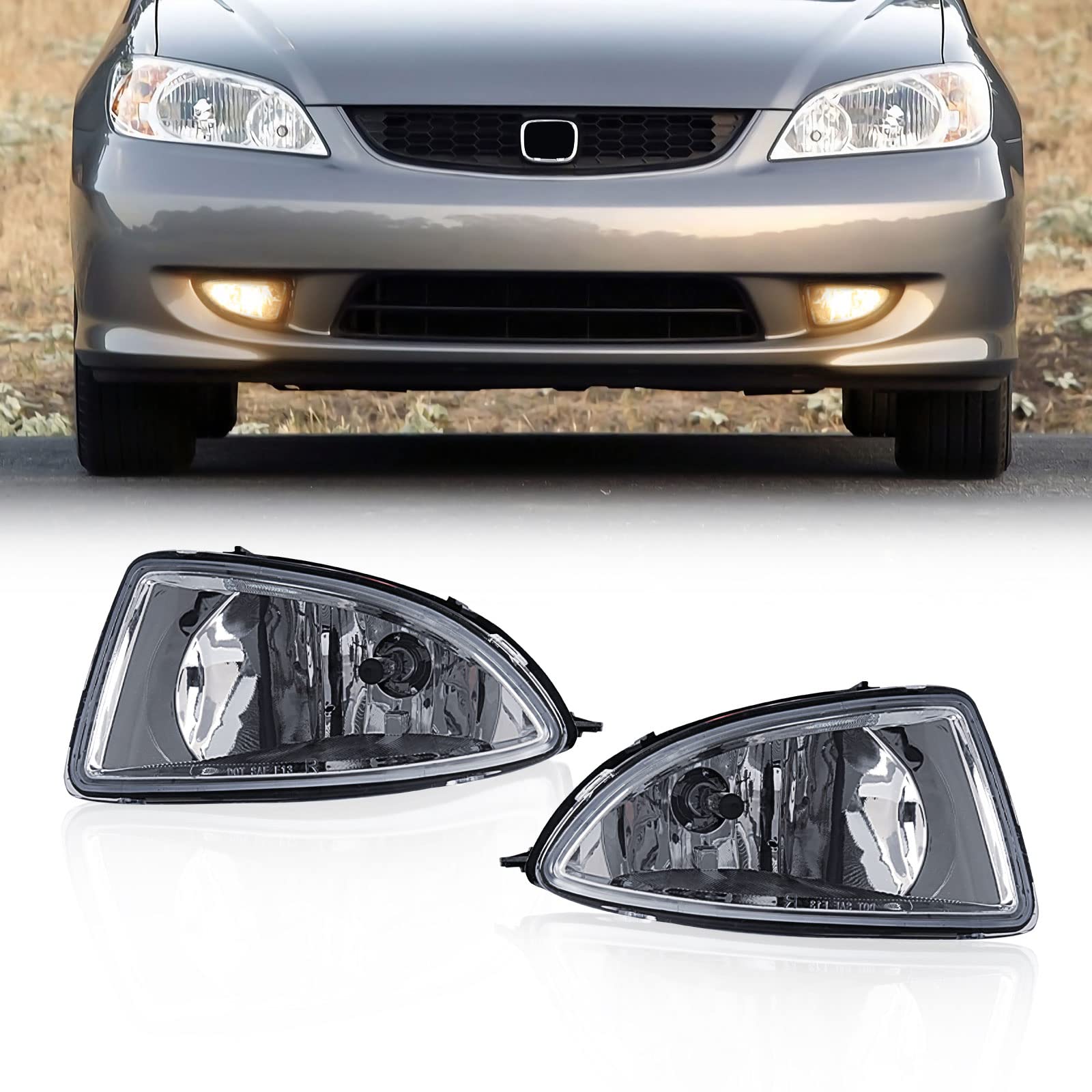 Halogenas Honda Civic 04 - 05