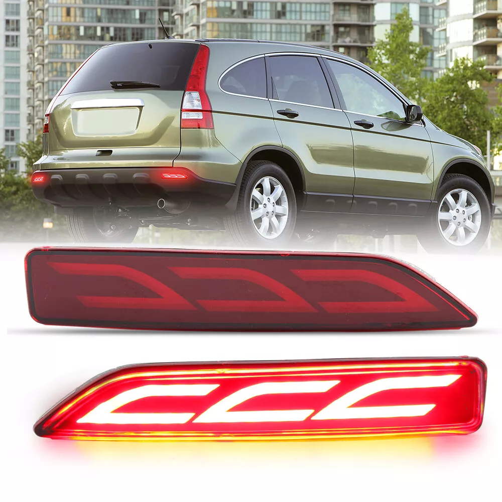 Honda CRV CR-V 2007 2008 2009 Luz  Reflector Defensa Trasera - B