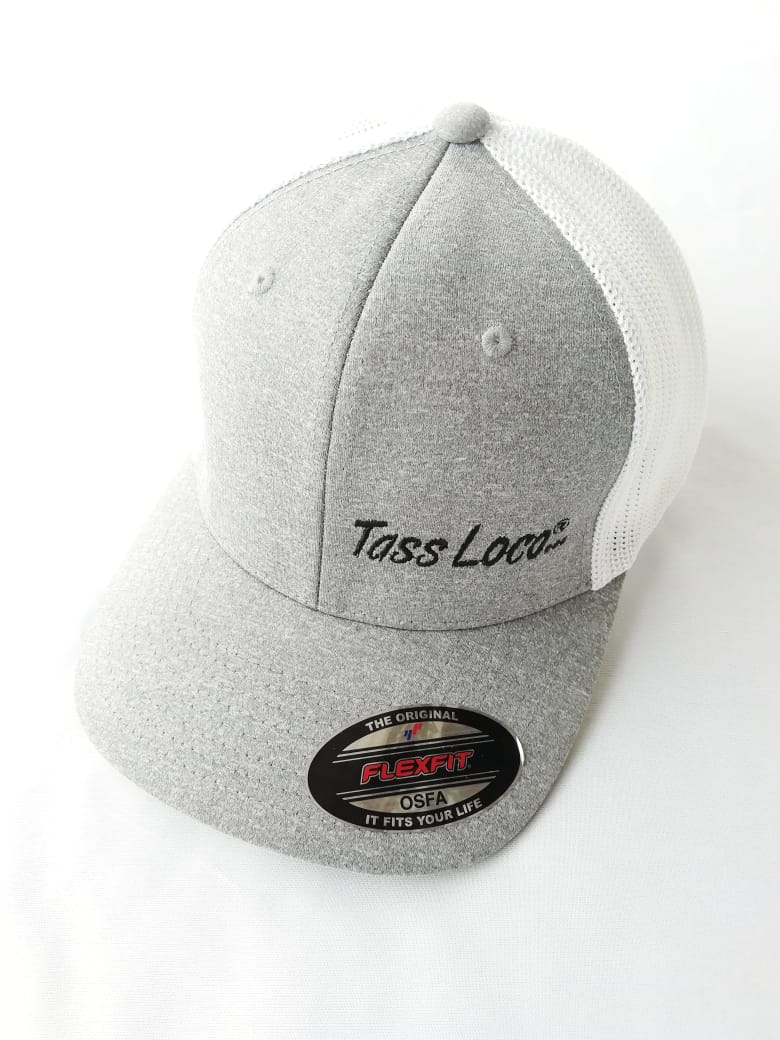 Gorra - Flexible - Blanco/Gris