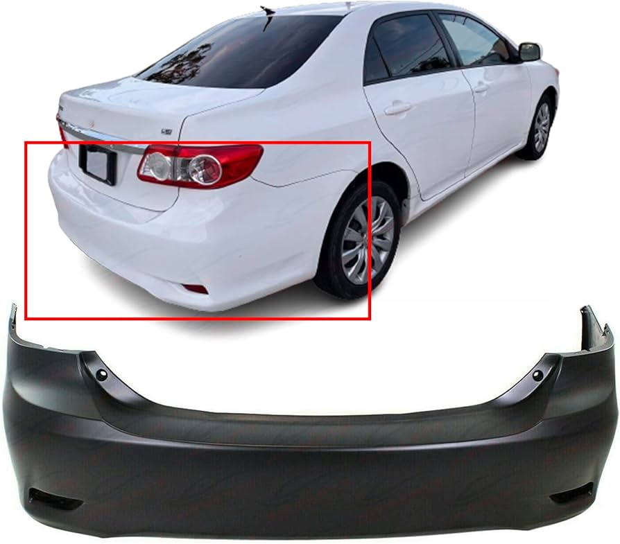 Defensa Trasera Toyota Corolla 2011 - 2013